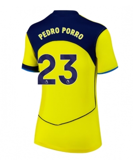 Billige Fotballdrakt Tottenham Hotspur Pedro Porro #23 Replika Tredjedrakt Dame 2025-26 Kortermet